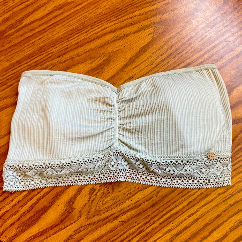lucky brand tube bra 11 inches pit to pit